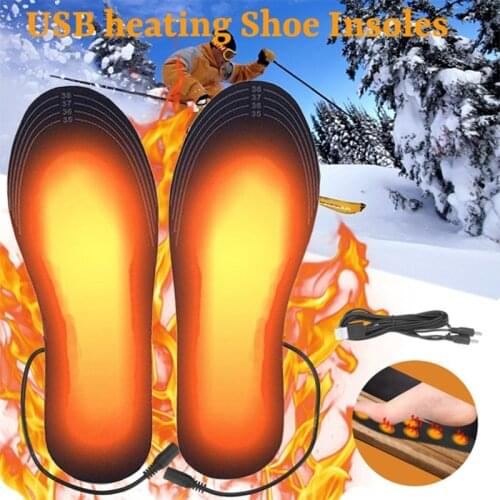 Plantillas para los pies foot warmer calienta pies plantillas calefactables heated insole semelle chauffante calentador de pies