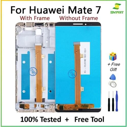 AAA Quality For Huawei Mate 7 MT7-L09 MT7-CL00 LCD Dispay LCD Screen Touch Screen Digitizer Assembly For Huawei Mate 7