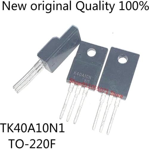 10PCS/LOT K40A10N1 TK40A10N1 TO-220F 100V 40A New spot hot sale