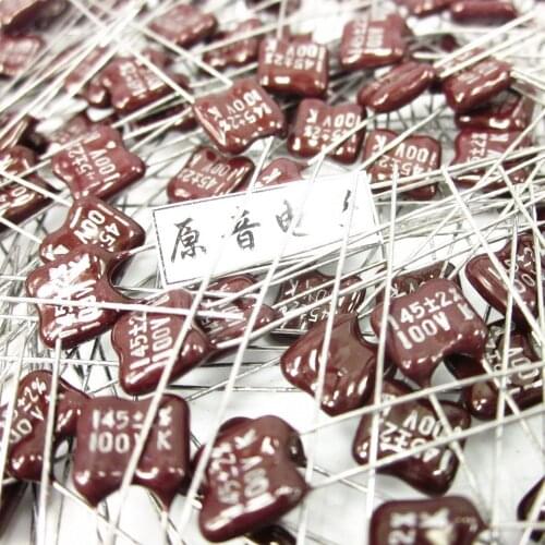 20PCS/50PCS Silver mica capacitors capacitance line fever KAHGAN Mica 145PF 100V FREE SHIPPING