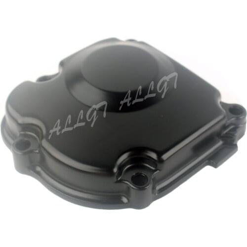 ALLGT New CNC Aluminum Stator Engine Cover Crankcase For Kawasaki Z1000 2003 2004 2005 2006 Black