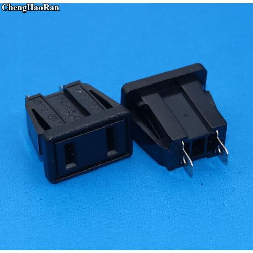 ChengHaoRan SP-864 10A/250VAC 2pin AC Power Socket /Outlet JACKSupply AC socket conversion plug American standard socket America