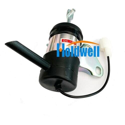 Holdwell 12V Solenoid Valve 16851-60014 for Kubota Tractor B7410(D) BX1500(D) BX1800(D)