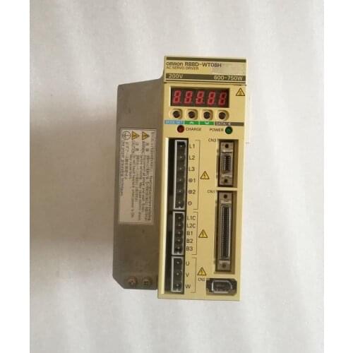 R88D-WT08H servo motor, used one , 90% appearance new , test goods , free shipping