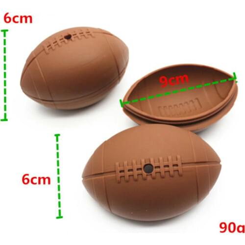 Ice Tray Mold Ice Cube Mold 3D Silicone Color Random Hockey Rugby Football Bar Whisky