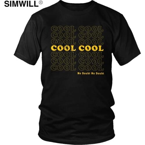 Unique Cool No Doubt T Shirts Men Casual 100% Cotton Tees Top O-neck Short Sleeves Brooklyn Nine Nine 99 Jake Peralta TV T-shirt