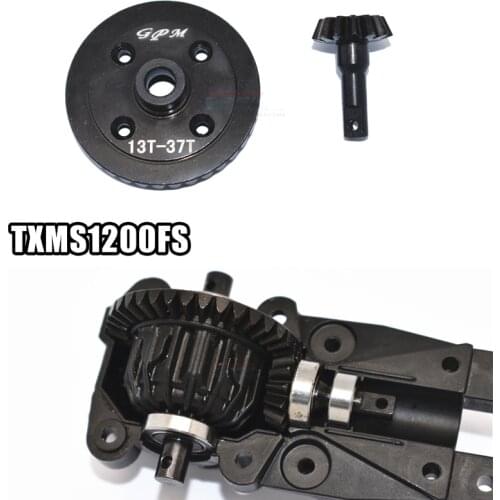 GPM 1/10 MAXX 89076-4 Upgrade Accessories Metal Hardened steel front drive bevel gears rear drive bevel gears#8978 8977