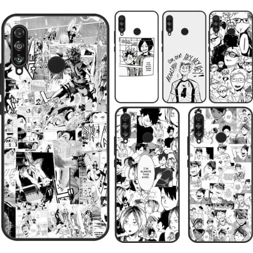 Koutarou Bokuto Haikyuu! Manga Case For Huawei Mate 20 Lite P Smart 2019 2021 Cover For Huawei P20 Lite P40 P30 Pro Case