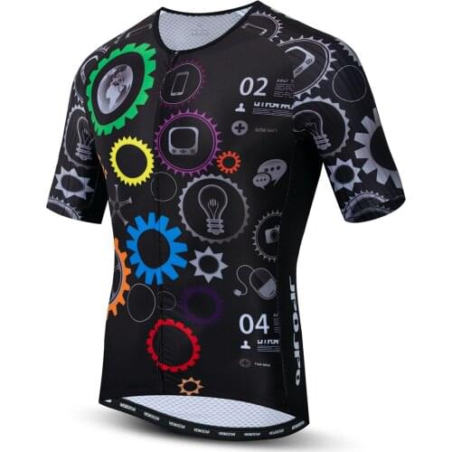 Men‘s Cycling Jersey Mens Bike Clothing Lycra Short Sleeve Pro mtb Bicycle Shirts Tops Quick Dry,4 Pockets,Breathable