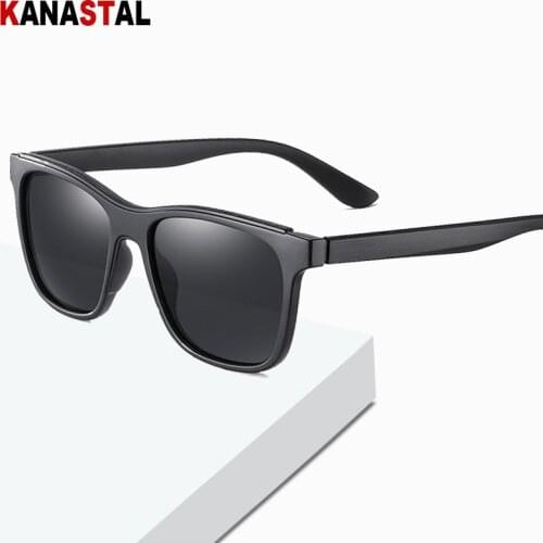 Ultralight Polarized Sunglasses TR90 Men Women Driving Square Style Sun Glasses Male Goggle Mirror Sunglasses Gafas De Sol