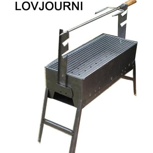 Parrilla Barbeque Gril Garden Barbacoa Portatiles Smoker Carbon Charcoal Churrasco Churrasqueira Bbq Grill For Outdoor Barbecue