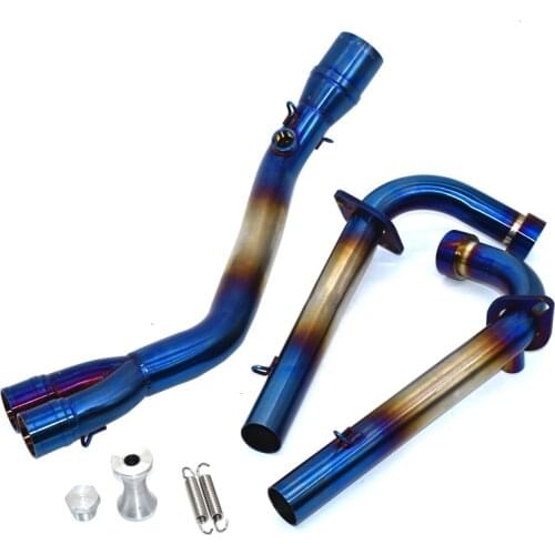 51mm Motorcycle Full System Header Pipe Middle pipe For Yamaha T-max Tmax 500 530 TMAX530 TMAX500 2001-2016 2004 2005 2006