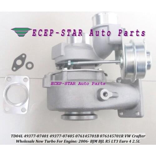 TD04L4 49377-07440 076145702AV 076145701B 076145701R 076145701M Turbo For Volkswagen VW Crafter 2006- BJM BJL R5 LT3 2.5L 136HP