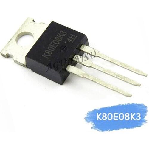 10PCS K80E08K3 TO-220 TK80E08K3 TO220 new original