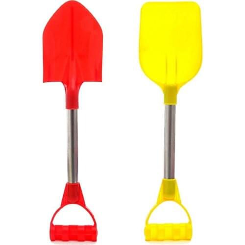 2Pcs/Set Beach Shovel Beach Toy Kids Outdoor Digging Sand Shovel Play Sand Tool Playing Shovels Play House Toys For Beach Snow