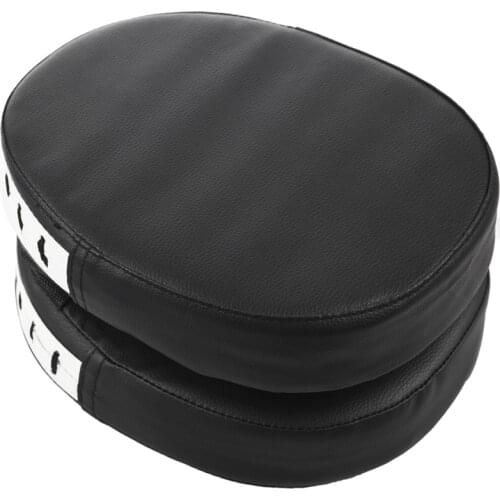 2x focus pads hook jab mitts boxing gloves sparring punch bag training pair