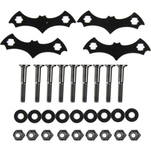 4 Set Longboard Deck Anti-sink Gasket Pad Bolt Screw Anti-sinking Mount Hardware Set Accessories