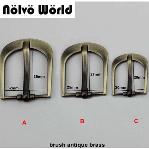 50pcs Inner 25mm32mm turnbuckle gold color belt pin buckle pipe and dog collars buckles high quality metal strap bag clip buckle