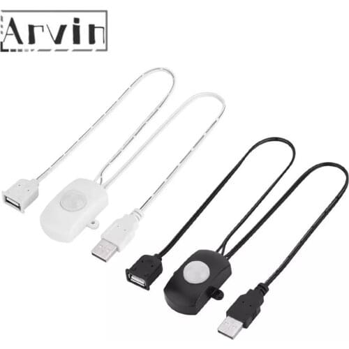 5A DC 5-24V Mini USB PIR Infrared Motion Sensor Detector Automatic Switch For LED Light Strip Intelligent Sensing czujnik ruchu