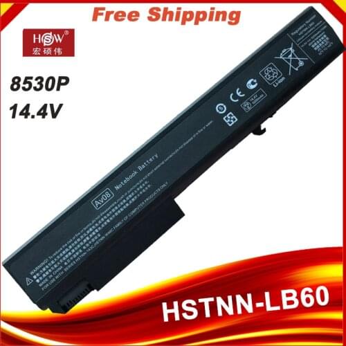 NEW 8 CELL RECHARGEABLE Battery for HP HSTNN-XB60 KU533AA NBP8A82 NBP8A82B2 8530