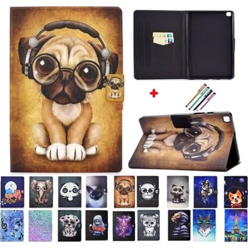 For Galaxy Tab A7 Case 2020 10.4 SM-T500 Cover Funda Tablet for Samsung Tab A7 Lite 8.7 A7 2020 A Caqa Tab A 10.1 2019 T510+film