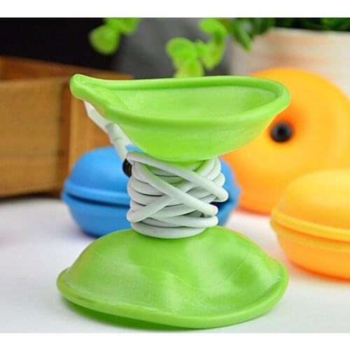 Earphone Cable Organizer Case Turtle Shape Wrap Wire Winder Headphone Cord Holder EM88