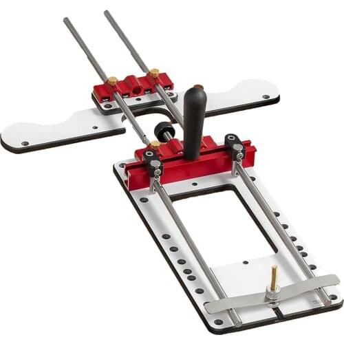 Woodworking Locator Engraving Machine Locator Adjustable Punching Locator Drilling Template Mini Desktop Woodworking Aid Tool