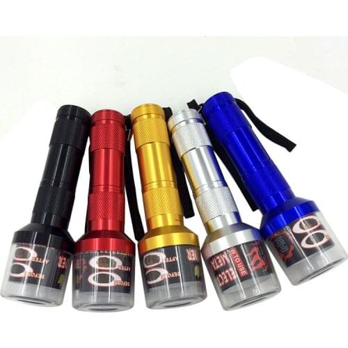 Electric Torch Shape Grinder Crusher Crank Leaf Tobacco Smoke Spice Herb Muller Machine Herb Tobacco Grinder