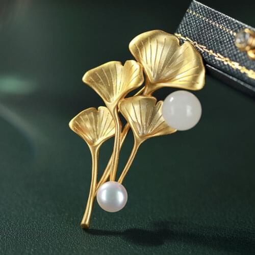 FEIWEINI Gold Brooches For Clothes