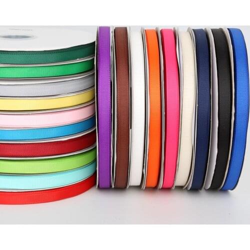 Hot Sale Multi Colors Width Grosgrain Ribbons For Wedding Party Decoration DIY Gift Wrapping Scrapbooking Craft 100 Yards/Roll