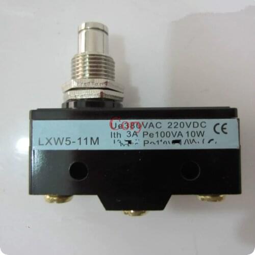 LXW5-11M 3 Screw Terminals Push Plunger Actuator Micro Basic Limit Switch