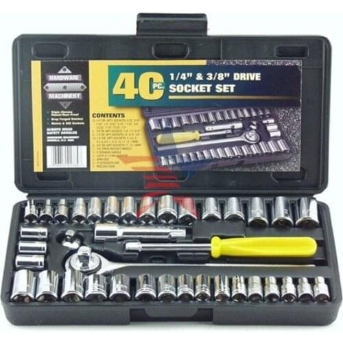 MasterCare Aiwa 40 Piece Ratchet Socket Set Special Bag 424407