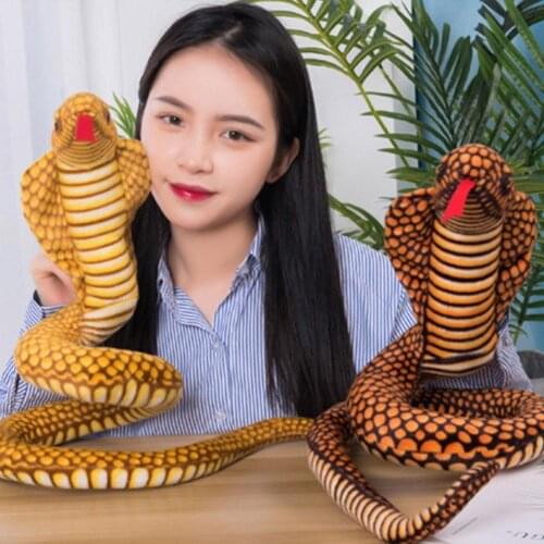 Mult-color Simulation Snake Toys Giant Snake Animals Python Dolls Bithday Gifts Children Toys Home Decor Simulation Model