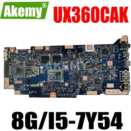 New UX360CA 8GB RAM/i5-7Y54U CPU Motherboard For ASUS ZenBook Flip UX360CA UX360CAK Laotop Mainboard Motherboard