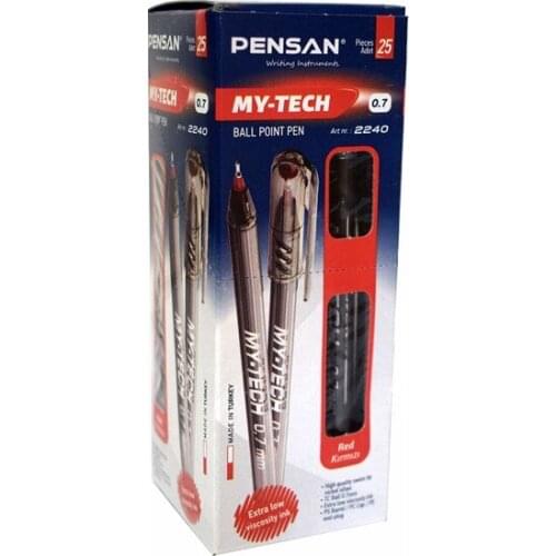 Original PENSAN BALL MY-TECH 0.7 RED 25 Lİ 2240