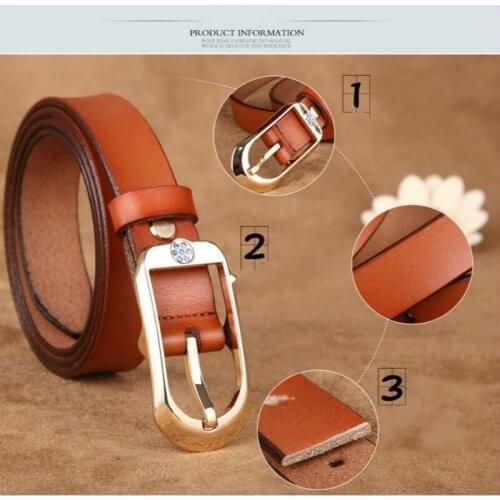 Women Antique Genuine Leather Belt Metal Buckle Jeans Strap Alloy Buckles Design Casual designer belts womens g54789