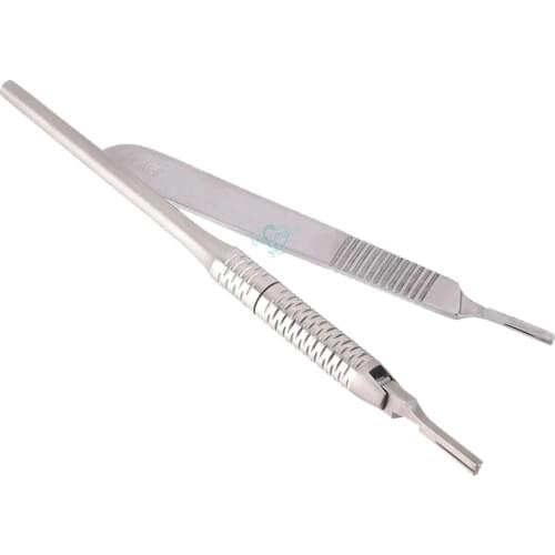 Dental Adjustable Scalpel Handle Operation Knife Handle Stainless steel 180 degree Rotation Oral implant