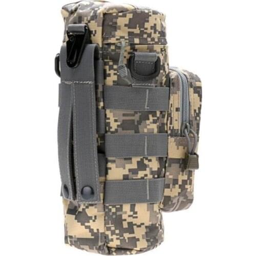 Outdoor Kettle Bag Tactical Equipment Kettle Waist Bag Shoulder Bag Army Fan Mountain Climbing Hiking Camping Water Bag