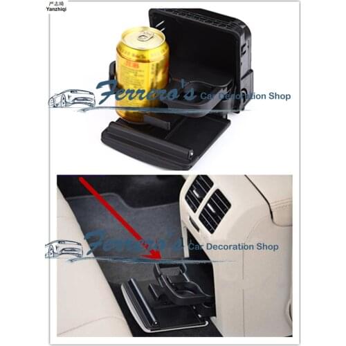 High quality car accessories Car rear outlet Cup Beverage Drink Holder For Volkswagen VW GOLF6 GOLF 6 MK6 JETTA MK5