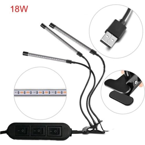Clip Lamp USB High Brightness Eco-friendly Energy Saving Indoor Greenhouse Plant