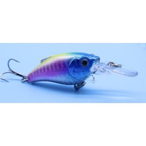 1pc Mini Crankbait Fishing Lure 7g/5cm Artificial Japan Hard Bait Wobbler Minnow with treble hook Trout Bass Carp Fishing tackle