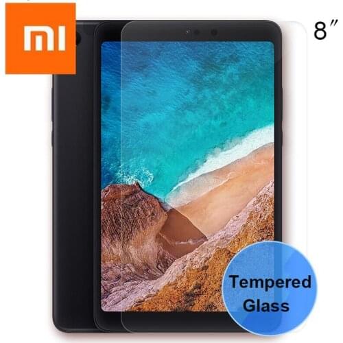 100% Original xiaomi mi pad 4 Glass screen Protector tempered Glass ultra clear Film 8" MIPAD 4 PAD4 Glass