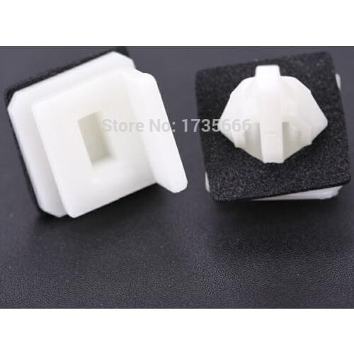 500 / Lot Nylon Side Sill/Skirt Upper Trim Clips Case 91513-SM4-000 For Honda Accord Integra Legend 1991-1995