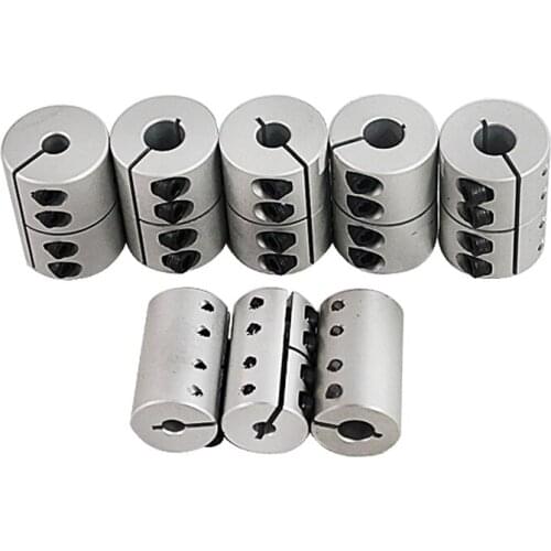 Aluminium CNC Motor Jaw Shaft Coupler Flexible Coupling For Stepper Motor Coupler Shaft Couplings 3D Printer