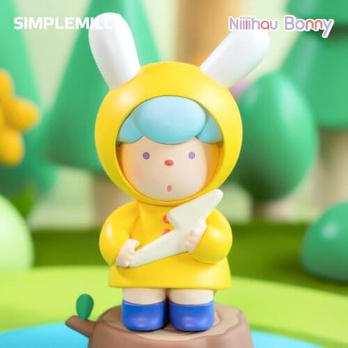 Bonny Lonely Island Blind Box Toys Guess Bag Caja Ciega Blind Bag Toys for Girls Anime Figures Cute Desktop Model Birthday Gift