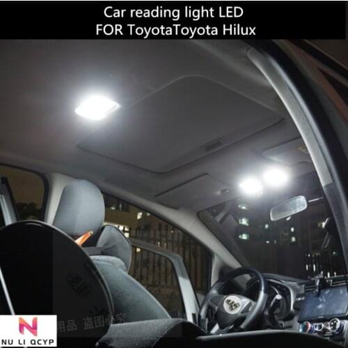 Car reading light LED FOR ToyotaToyota Hilux VOGO REVO Interior lighting decoration lamp 6000K 10W 10pcs