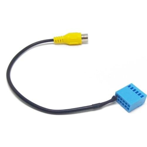 Car RCA Rear View Camera Plus Timer Relay Delay Filter for 5 Inch MIB Conversion Cable Adapter Replacement Accessories