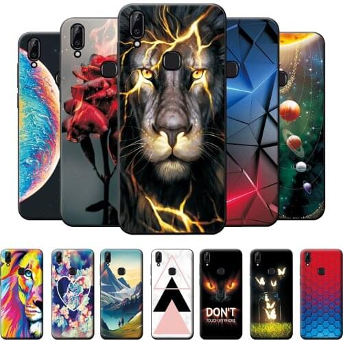 For Vivo Z3x Case For Vivo Z3x Case Cover Silicone Soft TPU Phone Case For Vivo Z3x back covers on Vivo Z3x Fashion Bumper 6.26"