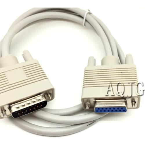 DB15 male plug to db15 female socket extender db15 parallel extension cable AQJG