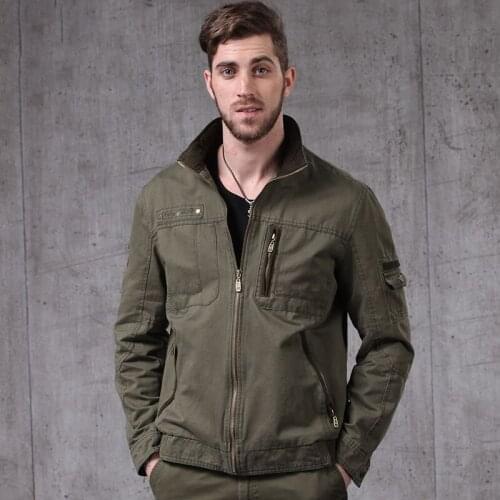 Military Tactical Jackets Men Windbreaker Casual Cargo Jacket Multi-Pocket Wearable Coats Male Outdoor Combat Tactical Mens